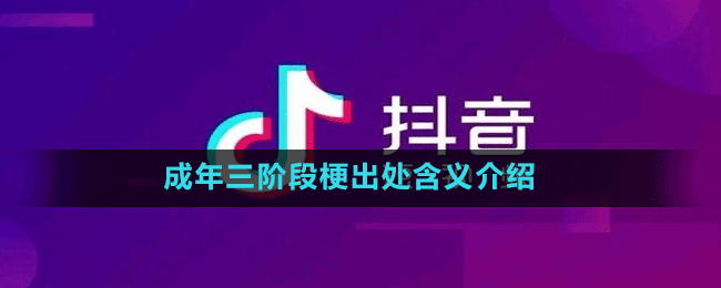 成年三阶段梗出处含义介绍