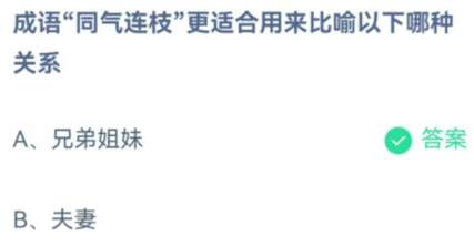 《支付宝》蚂蚁庄园2023年2月21日每日一题答案（2）