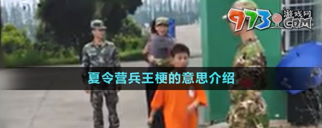 夏令营兵王梗的意思介绍