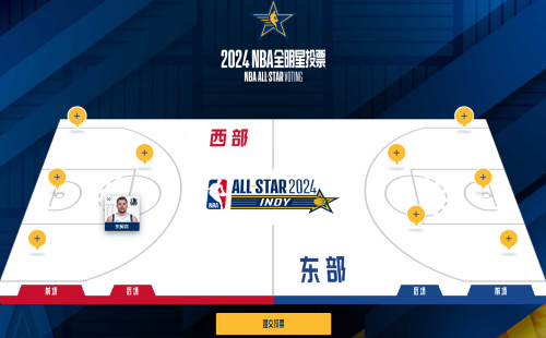 2024NBA全明星投票方法