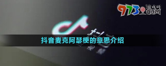 《抖音》麦克阿瑟梗的意思介绍