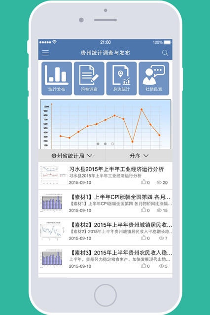 贵州统计发布截图(2)