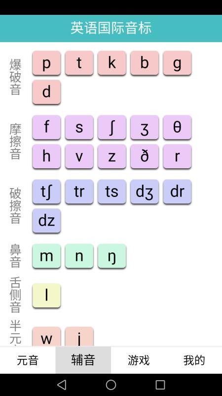 英语国际音标标准教程截图(1)