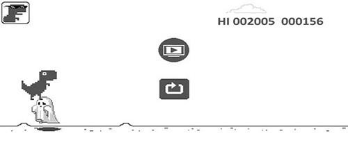谷歌小恐龙无敌版截图(1)