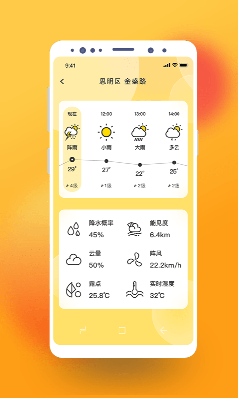 极简桌面天气截图(1)