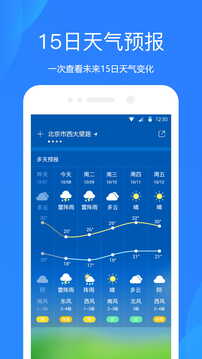 天气预报网截图(2)