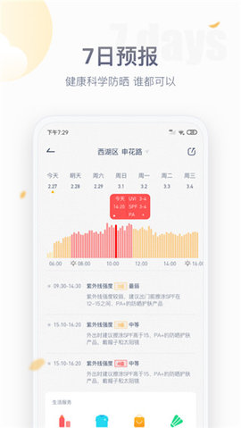 紫外线天气预报截图(4)