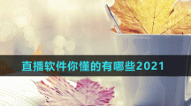 直播软件你懂的有哪些2021