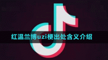 红温兰博uzi梗出处含义介绍