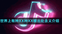 世界上有种XX种XX梗出处含义介绍