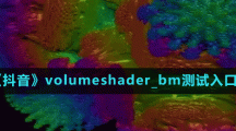 《抖音》volumeshader_bm测试入口