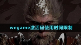 《黑神话悟空》wegame激活码使用时间限制