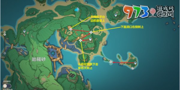 《原神》5.0版本鬼兜虫采集路线